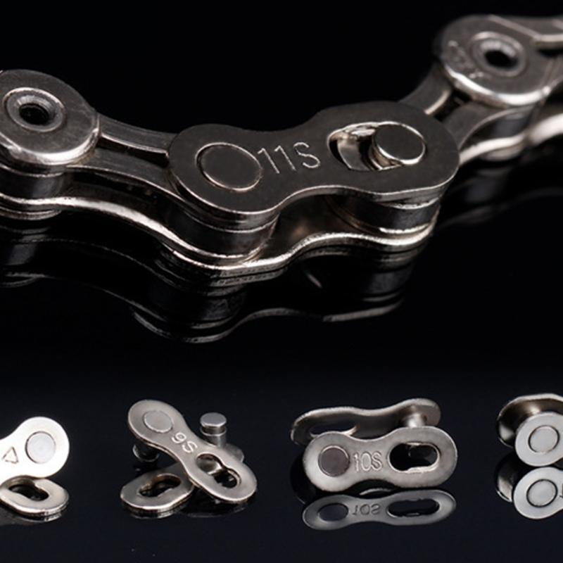 1Pair Chain Link Joint Connector 6/7/8/9/10/11/12 Speed Chain Connector Buckles Bike Chain Quickly Link Connector Joints
