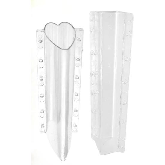 Cucumber Shaping Mold Reusable Transparent Plastic Garden Vegetable Growing Molds Easy-to-use Vegetable Cultivation Mold for Cucumber Tomato Carrot