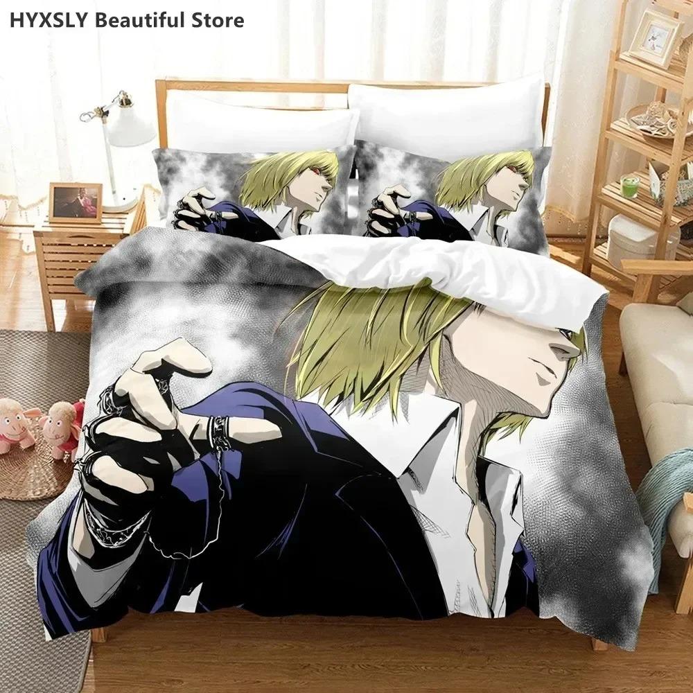 Comforter Hunter X Hunter 3D Bedding Set Japanese Anime Twin Queen King S Polyester For Boys Sets