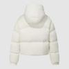 Le Coq Sportif Women S Neige looSe Fit Hooded Down Jacket Ivy Qq422odjo3