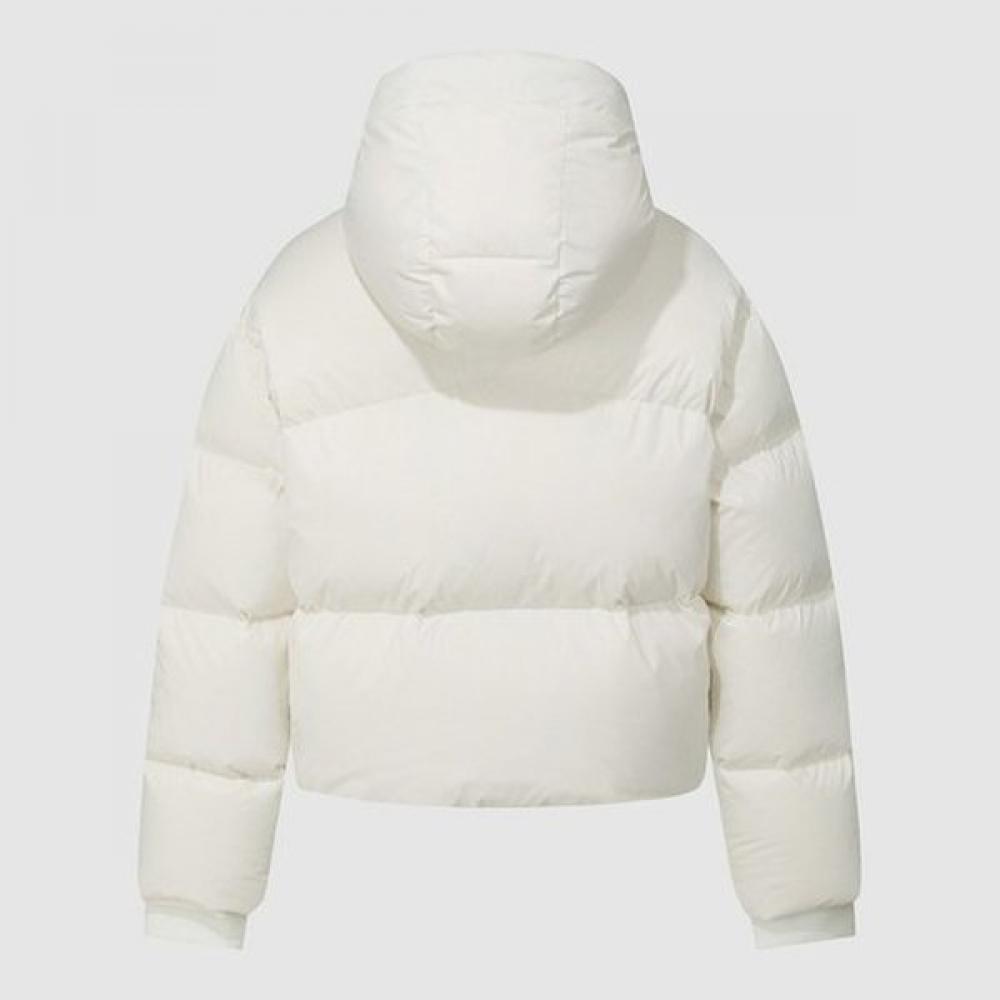 Le Coq Sportif Women S Neige looSe Fit Hooded Down Jacket Ivy Qq422odjo3