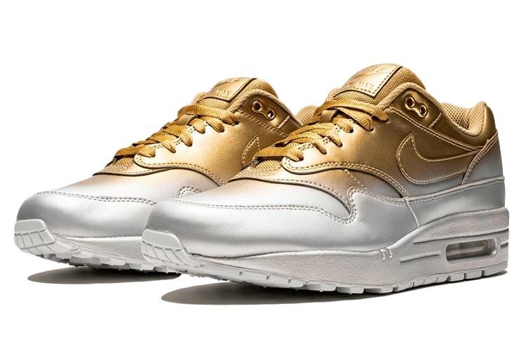 Nike Air Max 1 Lx Oro Metallico Platino Metallico Donna 917691-700