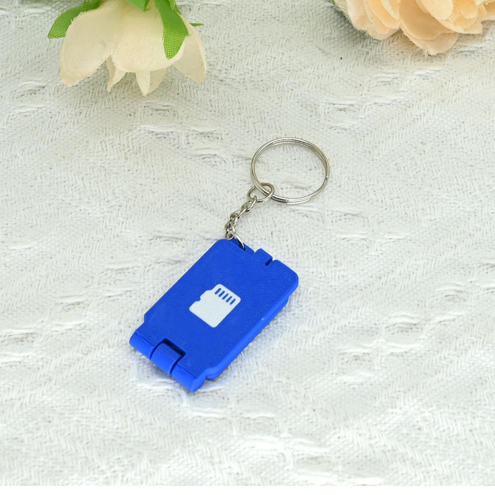 

Memory Card Case Micro SD Card Holder SDXC Storage Holder Protector Storage Box for SD/ SDHC/ SDXC/ Micro SD синий