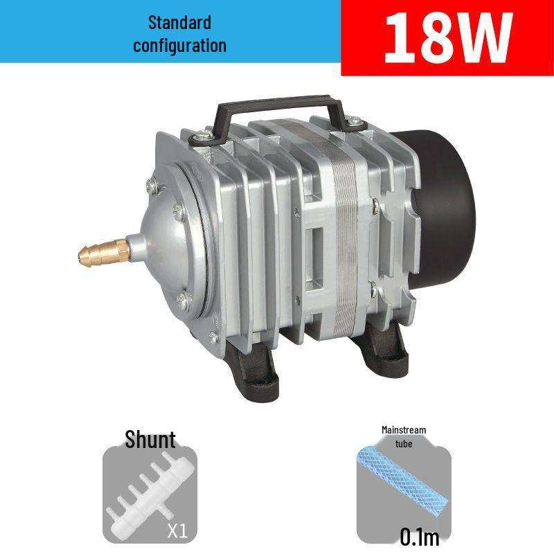 High-Power Electromagnetic Aquarium Aeration Pump for Fish Tanks & Ponds
