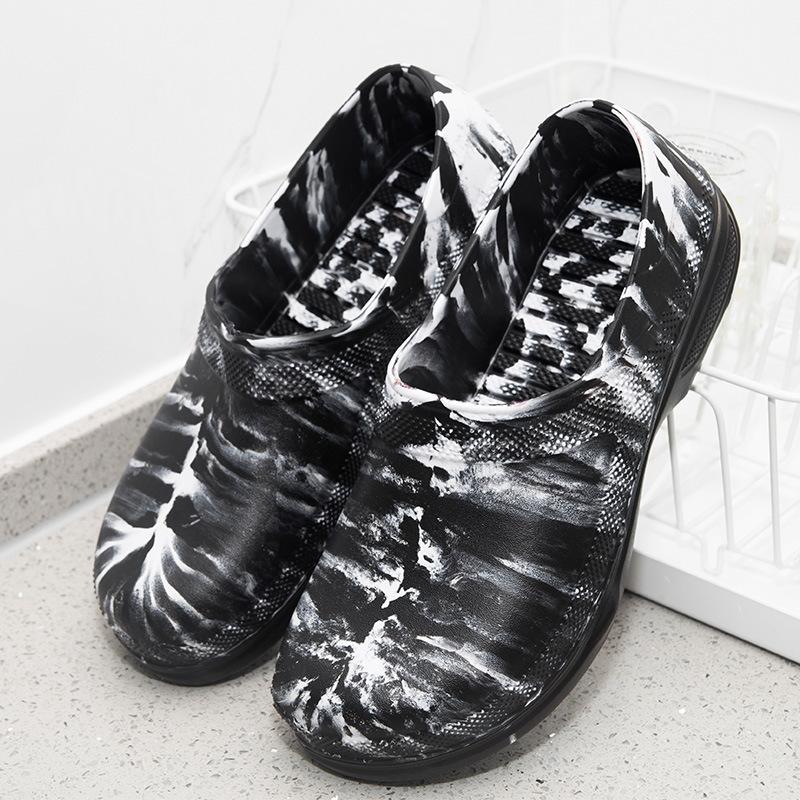 Unisex Kitchen Shoes 2026New Rubber Rain Shoe Waterproof Garden Shoes for Women Non-Slip Fishing Shoe Slip-On Chef Shoes BigSize