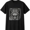 Tattoo Leopard Wildlife Mens Womens T-Shirt Unisex Novelty Gift Tee Funny