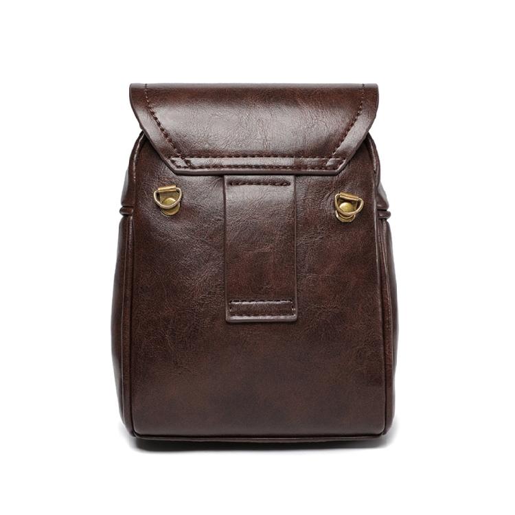 Women PU Leather Messenger Bag Phone Bag Owl Crossbody Bag Medieval Shoulder Bag