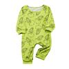 Family Matching Christmas Print Pajama Set Long Sleeve Round Neck Top and Pants Loungewear