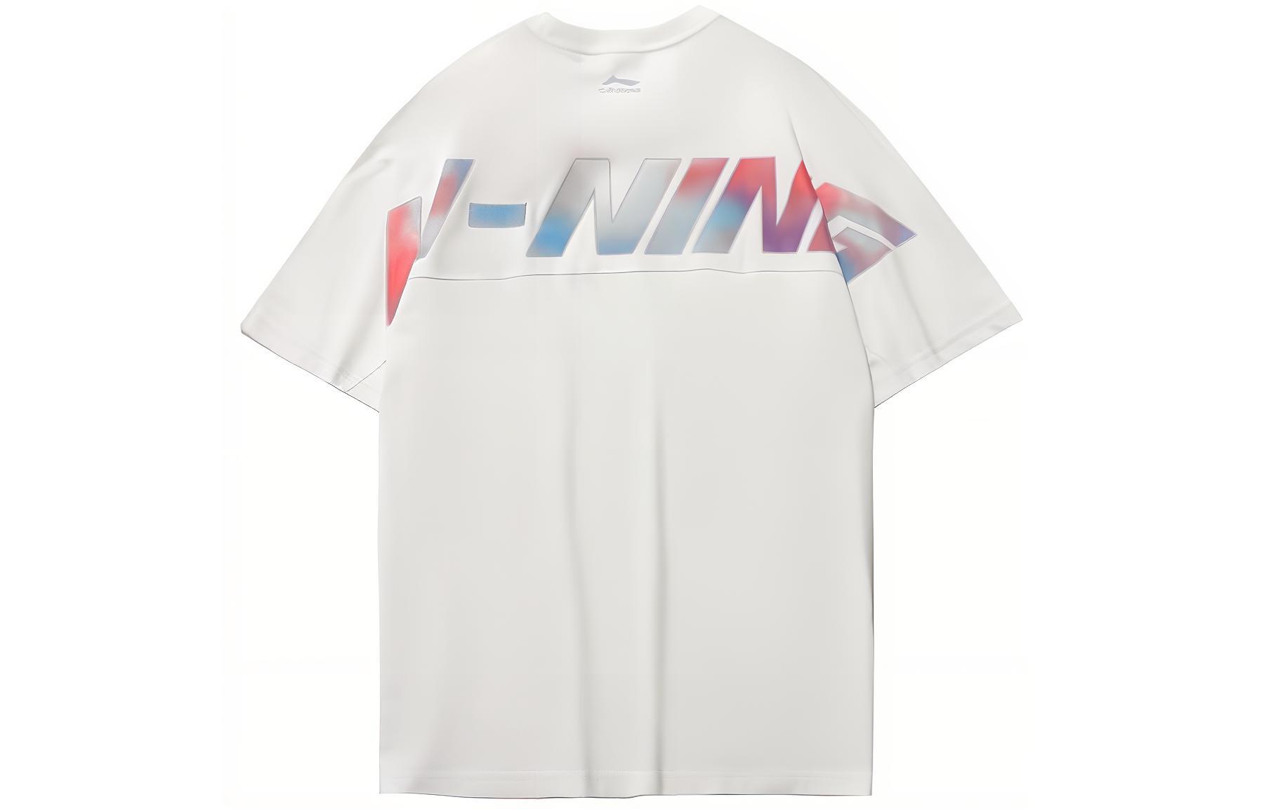 Li Ning Коллекция спортивной моды Футболка Мужская Белая AHSR159-1 L