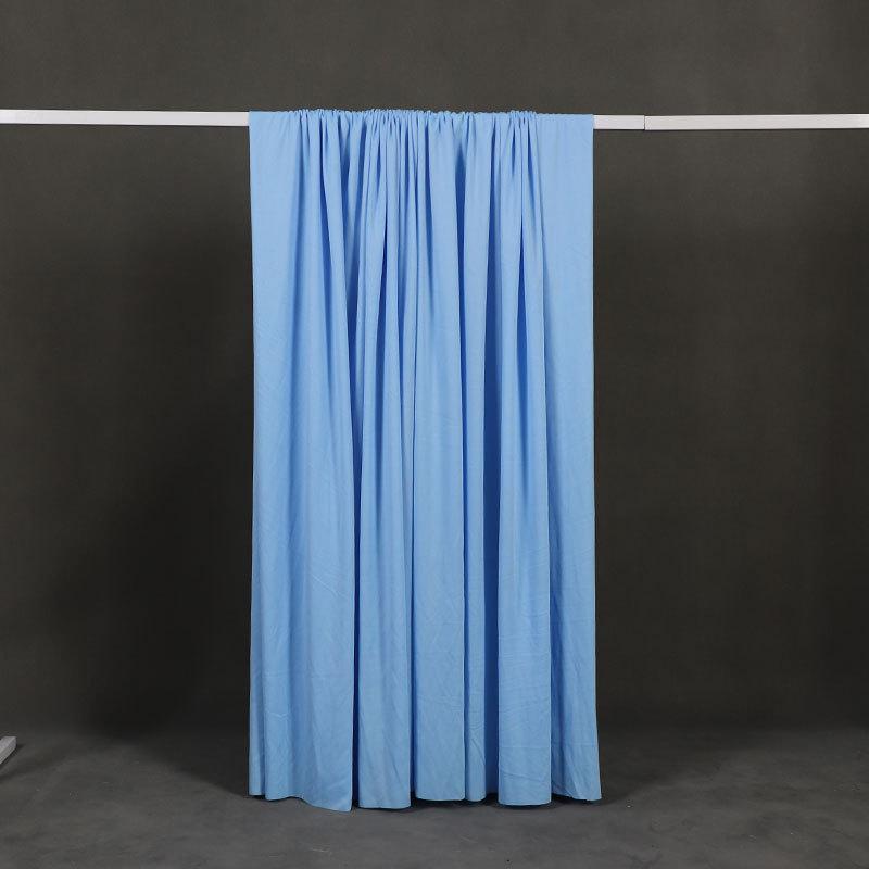 5/10M Milk Silk Stretch Fabric Wedding Arch Drapes Wedding Backdrop Curtain for Stage Banquet Birthday Party Sheer Drapery Decor