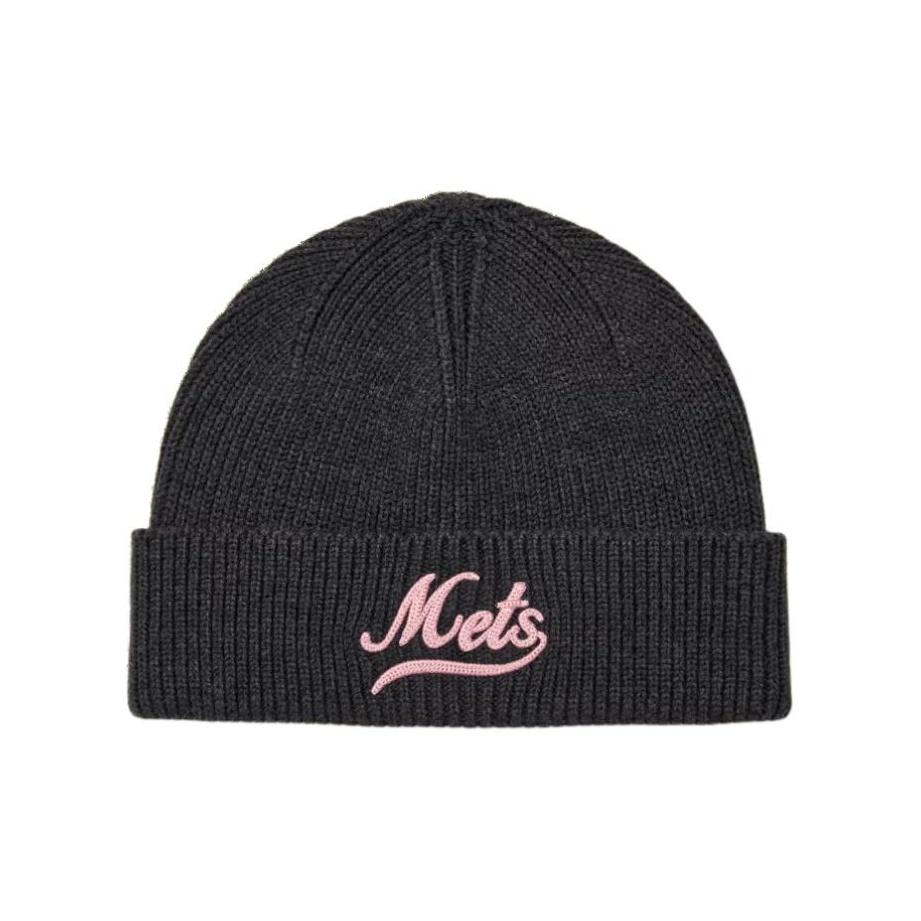 MLB Нейлоновые шапки-бини Унисекс Темно-серые Модные 3ABNVM146-09CGS OS