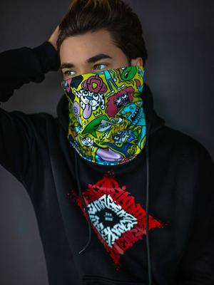 Neck Buff Warm Unisex Seamless Custom Wear Sponge Bob