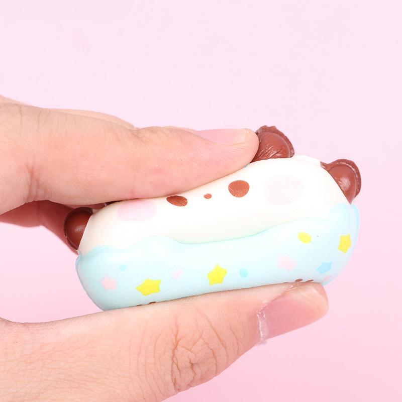 Donut Vent Pendant Slow Rebound Decompression Vent Toy Pendant Keychain Toys