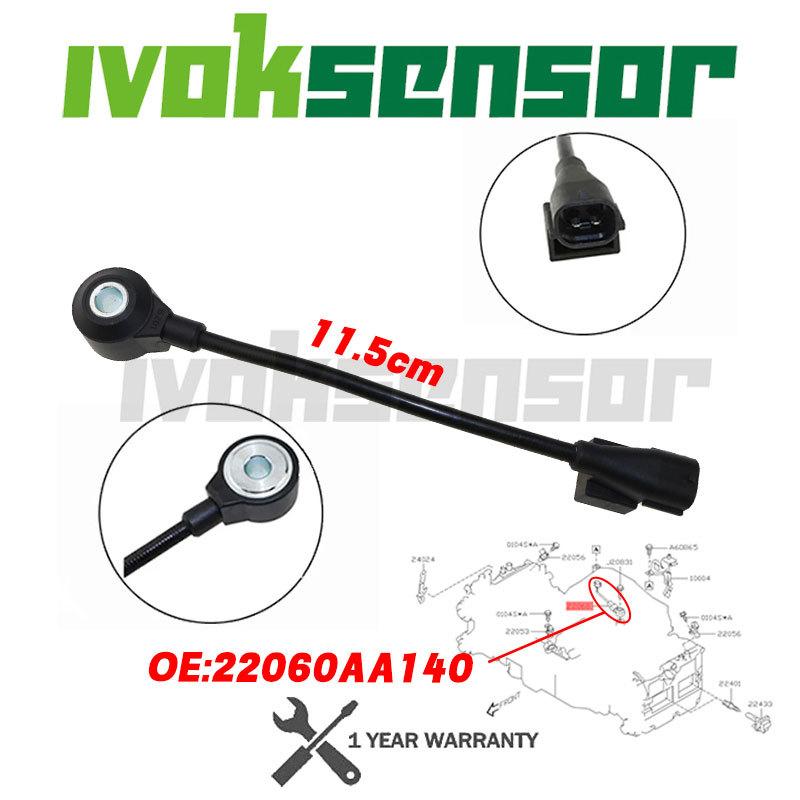 Ignition Knock Detonation Sensor For Subaru  9-2X 92X Forester Impreza Legacy Outback STI WRX 2.0L 2.5L 22060-AA140 22060AA140