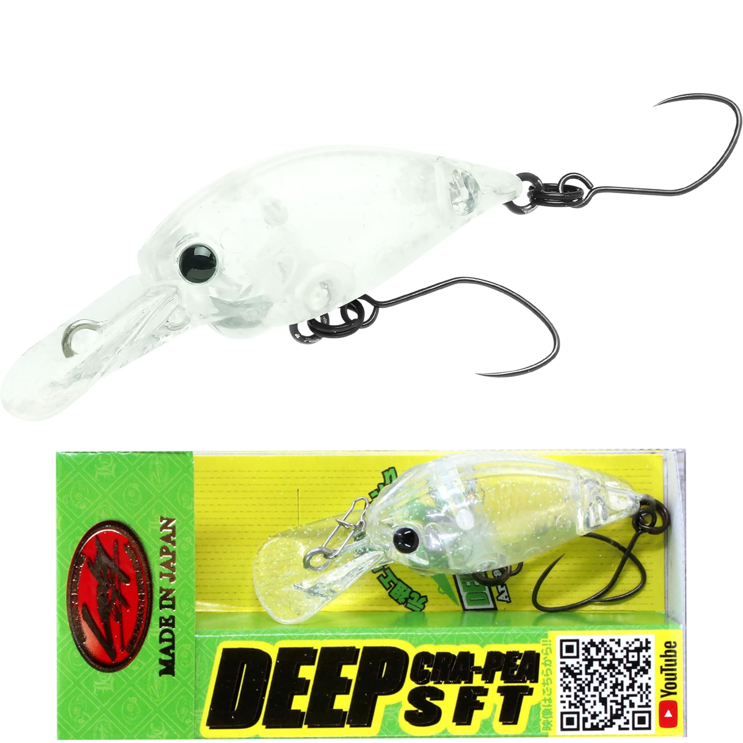 

LUCKY CRAFT Deep SFT Крэнкбейт Hololium Cra-Pie (1328 Прозрачный)