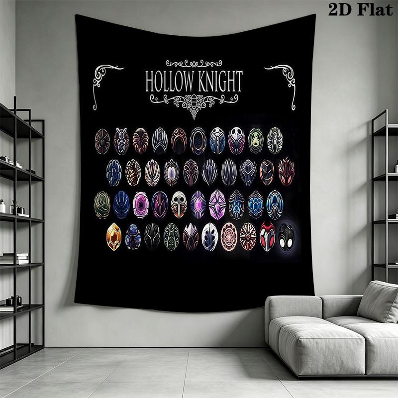 Hollow Knight Journey Through Underworld Bedding 1 Duvet Cover 2 Pillowcase Without Core Soft And Comfortable Bedding Set