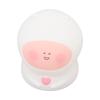 USB Fat Peach Night Tap Lamp with Timing Function Intelligent Colorful Silicone Tap Lamp for Teen Girls Bedroom