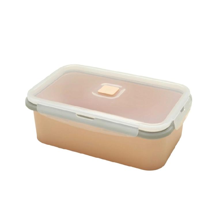 

Soup Freezer Container Multi Compartments Silicone Lunch Box Ice Cubes Tray Baking Mold with Leakproof Lid розовый