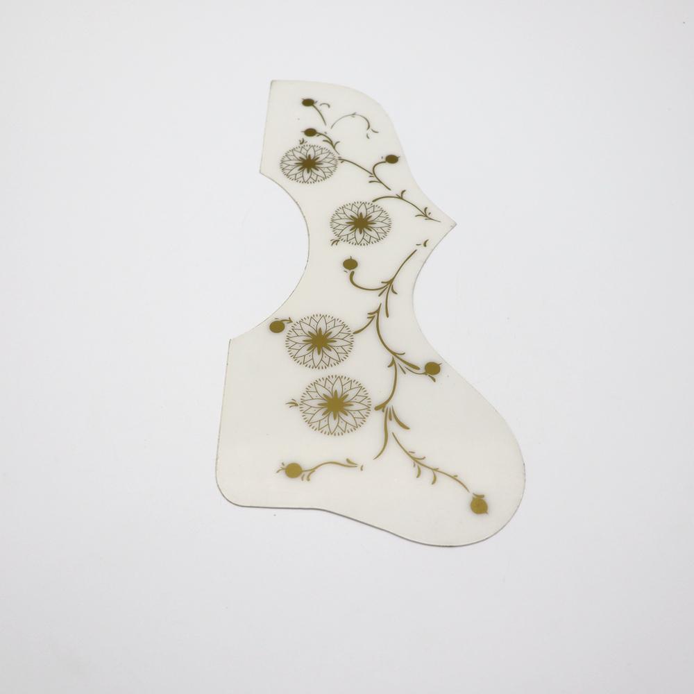 Left And Right Handed Acoustic Guitar Pickguard Pick Guard Anti-Scratch Plate For Ej200 With Gold Flower Bird 4 Colors