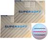 [Hapiraki_Golf Line] SUPERSOFT Super Soft 2025 Model with Lines (White