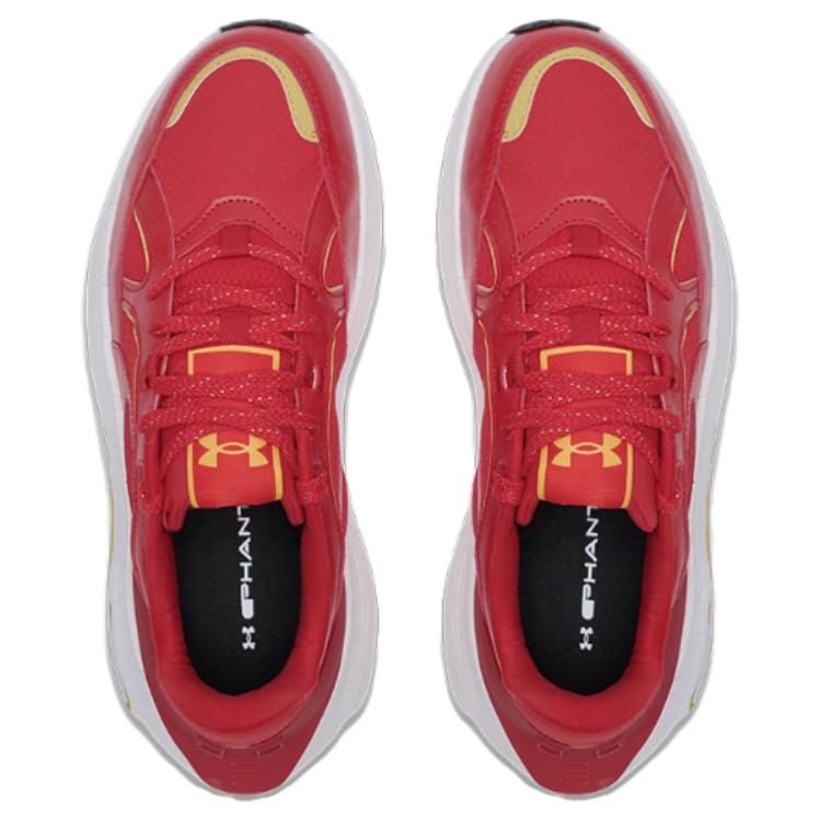 Under Armour Phantom 4 Spring Festival Series Comfortable Low-Top Casual Running Shoes Unisex Sneakers Red 6007665-600