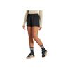 Adidas Originals Versatile Woven Solid Color Three-Quarter Casual Shorts Women Shorts Black JC5191