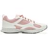 New LiNing Cushioning Slip Resistant Abrasion Resistant Breathable Low Top Running Shoes Women's White Pink ARSU068-4