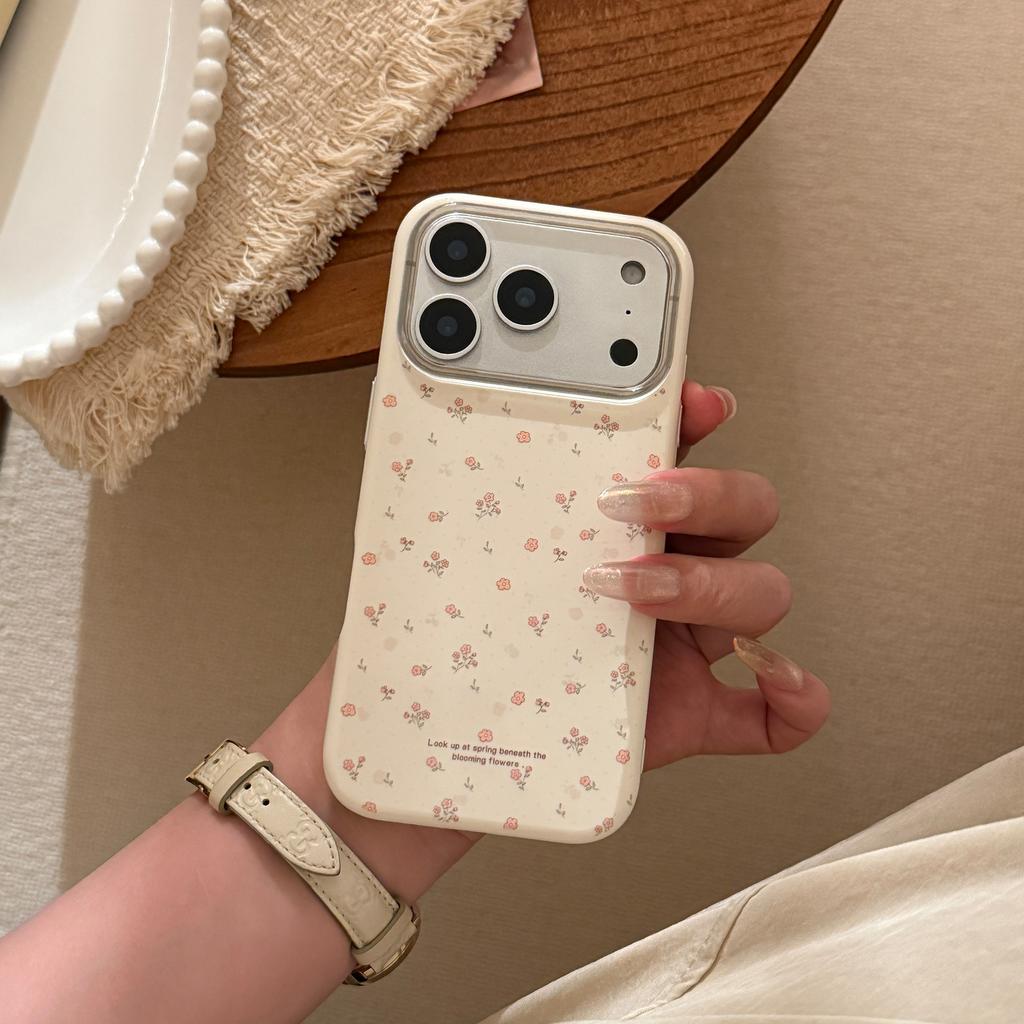 Summer yellow floral apple 17promax mobile phone case iphone16 gentle 14 anti-drop soft 13 suitable for 15 fresh