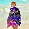 Custom Name Dreamcatcher Beach Towel Personalized Photo 160x80cm Microfiber Bath Towels All Season Soft Absorbent Blanket