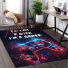 Tapis de bureau: Tapis de Chaise Gaming Thème Gamer pour Protection Confortable Sous les Chaisesa046