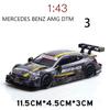 Model auta Benz AMG C63 DTM v měřítku 1/43, stahovací autíčko pro děti Batole Kluci Dívčí Kolekce dárků