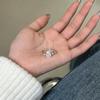S925 Sterling Silver Women's Moissanite Ring - Irregular Oval Water Drop 2CT for a Niche, Luxurious Feel