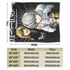 Death Note Near and Mello Flannel Blanket  Super Soft Throw Blanket for Living Room Airplane Travel Bedspread Sofa Bed Cover