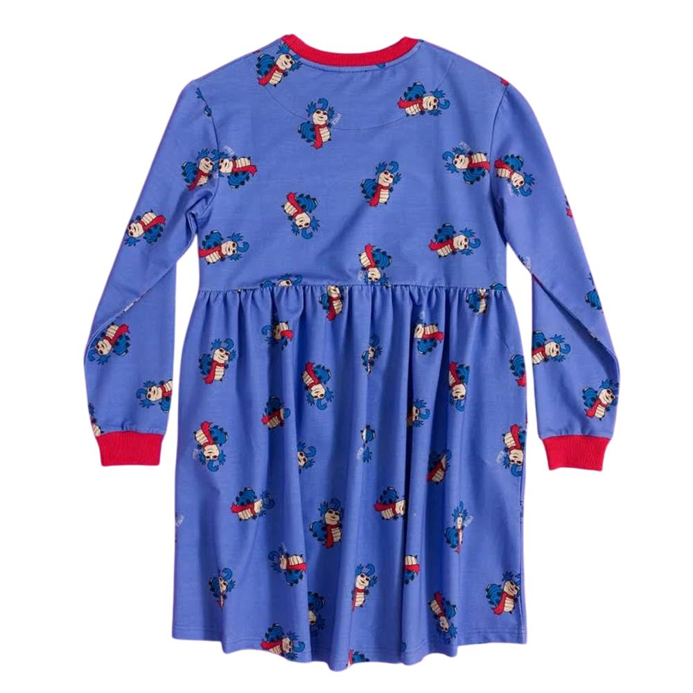 Labyrinth Damen/Damen Das Wurm Allover-Print Kittelkleid