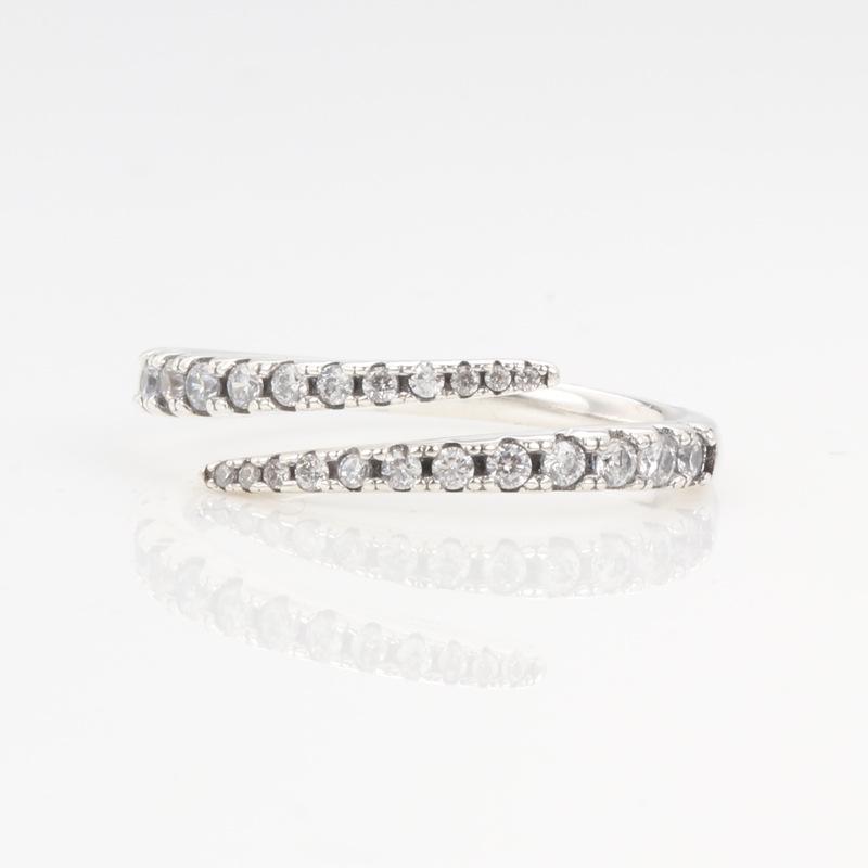 Adjustable Silver Plated Constellation Star Ring with Diamonds for Men  Women 58