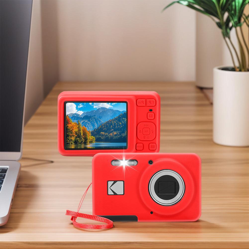 Pro kodak PIXPRO FZ55 Kryt digitálního fotoaparátu se šňůrkou Tenké pouzdro na fotoaparát Kryt těla fotoaparátu Ochranné pouzdro na fotoaparát pro cestování v přírodě