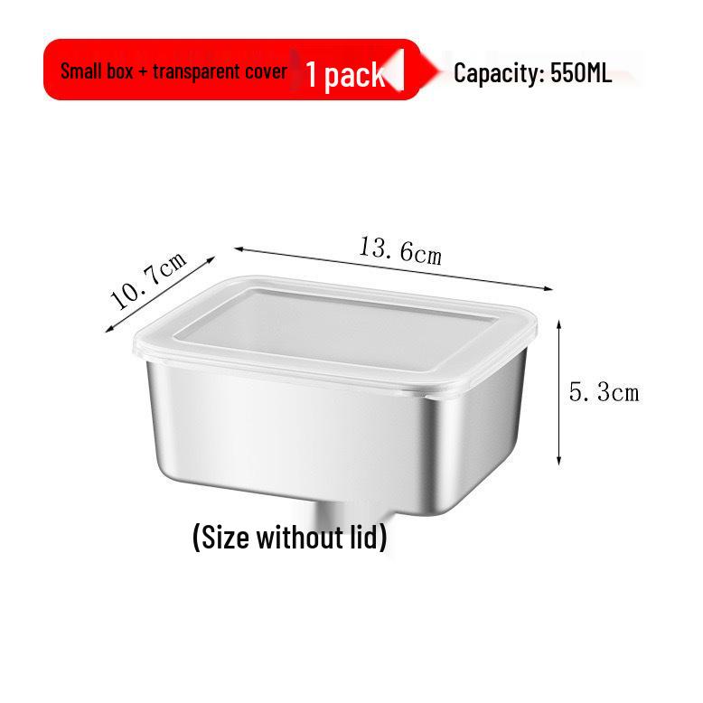 Stainless Steel Square Plate: Multipurpose Towel, Food Prep & Fresh-Keeping Box