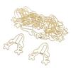 12 Packs Creative Cute Metal Paper Clips Bookmark