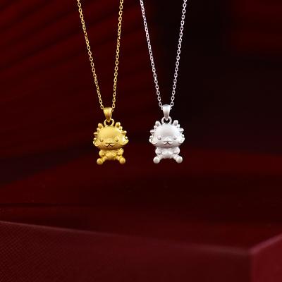 Originele Leuke en Schattige Draken Hanger Ketting Leuke en Schattige Draken Vreugde Ketting