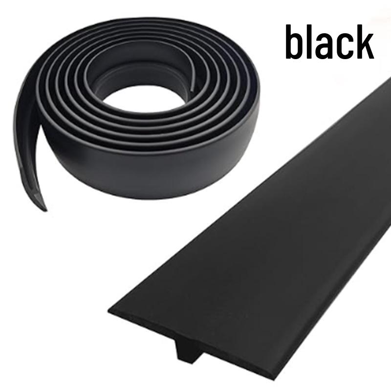 Threshold Strip, Flat Buckle: Wood Floor Finishing & Seam Edge Decorative, Glue-Free, Self-Adhesive Separator for Doorways.