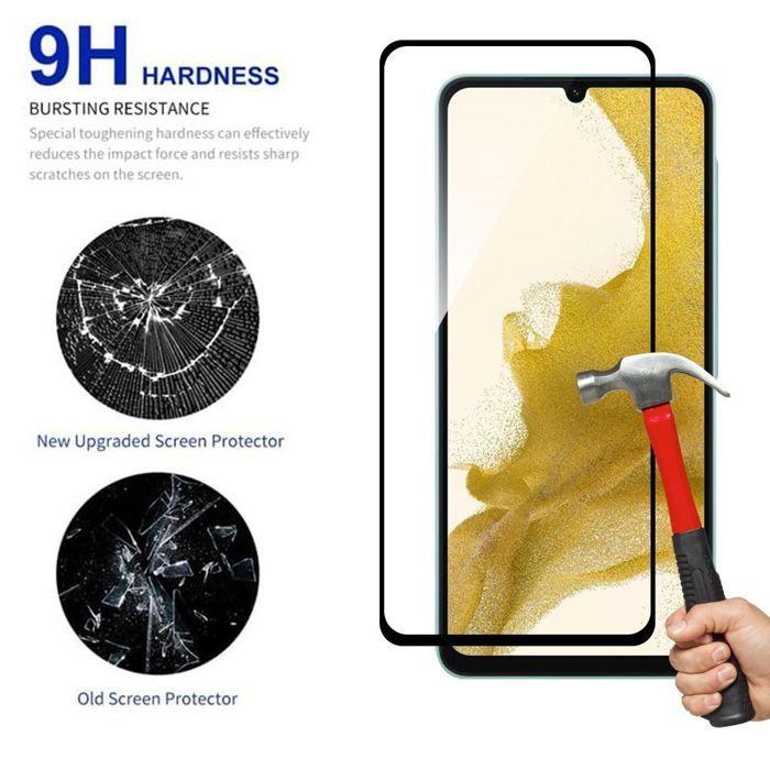 Schutzfolie aus gehärtetem Glas - BOOLING - Kompatibel mit Samsung Galaxy A17 - 2 Folien - Kratzfest - Stoßfest