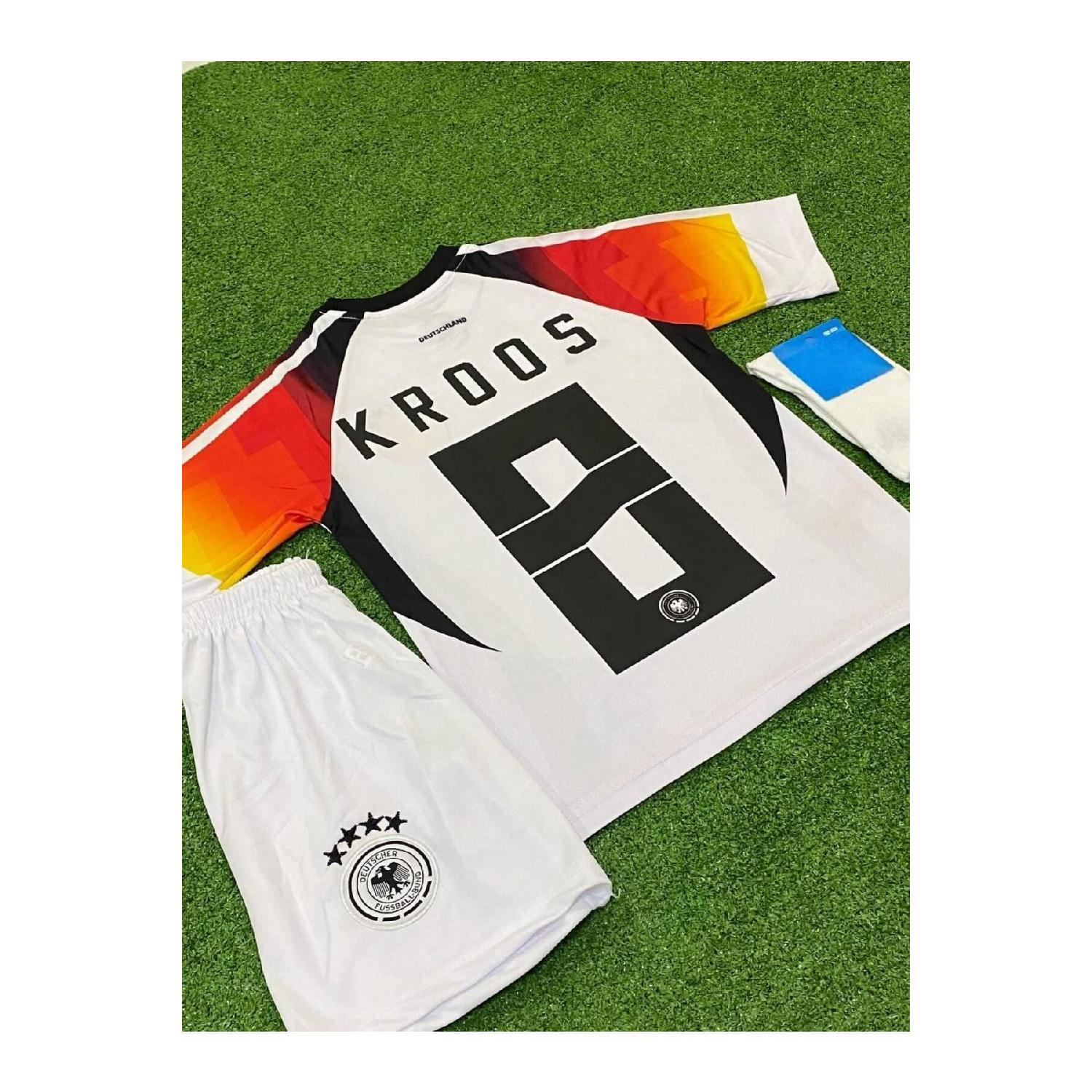 

Германия, Евро-2024, новый сезон, детская футболка Tony Kroos, белая