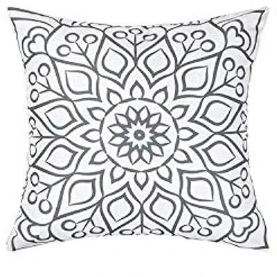 Gray Autumn Pillow Cover Outdoor Cushion Cover Soft Pillow Cover For Sofa Or Accommodation