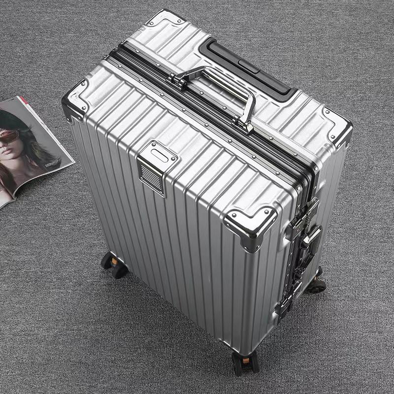 

Алюминиевая рама, большая вместимость, деловой чемодан с универсальными колесами для мужчин и женщин 26 Inches