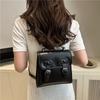 Pu Lace Butterfly Knot Backpack With Large Capacity For Daily Use And Street Style