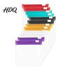 Hanging Slide Lock Bag Set Clear Bags Thick EVA Reusable Storage