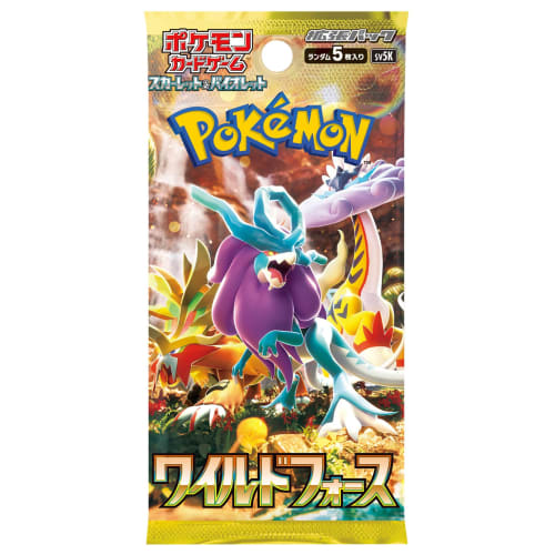 Pokemon Card Game Scarlet & Violet Expansion Pack Wild Force Box