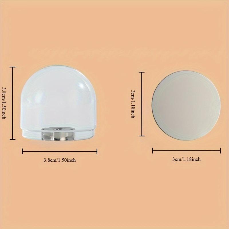 1pc Creative Door Stop Without Drilling, Transparent Silicone Bumper with Magnetic Base, Door Wall Protector for Home and Office Use