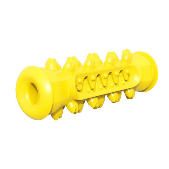 

Yousheng Pet Toy Teeth Cleaning Design Bite-Resistant TPR Medium Large Dogs Chew Toy with Built-In Sound C жёлтый