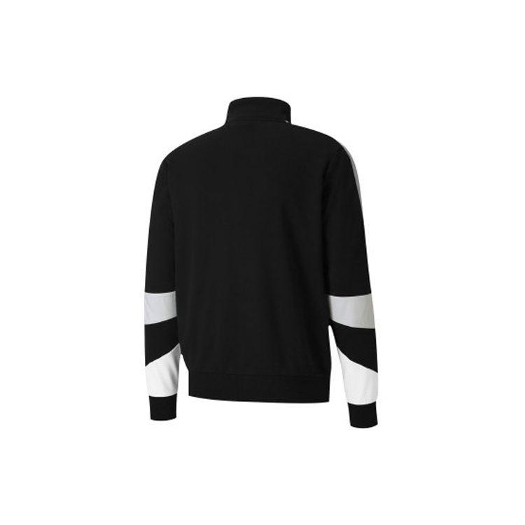 PUMA Jackets Unisex Black Stand Collar Moderate Other 599347-01